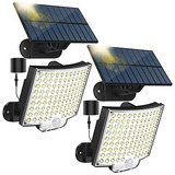 Kingband Luces Solares Para Exteriores, 106 Luces Led Solare