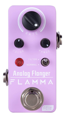 Pedales De Guitarra Flamma Flanger Purple