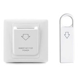 Interruptor D Luz Ideal Para Airbnb Llave Magnetic Ahorrador