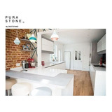 Mesada Pura Stone Simil Silestone Blanco Norte