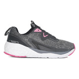 Topper Zapatillas - Effective Gris Fucsia