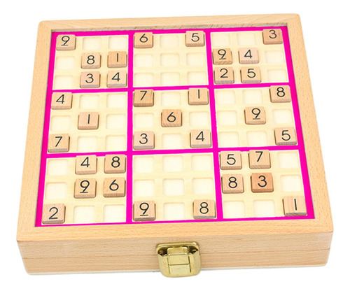Juguete Educativo Juego De Mesa Sudoku, Juguete De Rosa