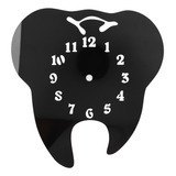 Reloj De Pared Con Espejo Acrílico Con Forma De Dientes, Col