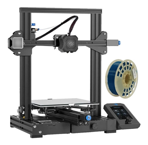 Impresora 3d Creality Ender-3 V2 + Filamento Pla+ Gst X 1 Kg