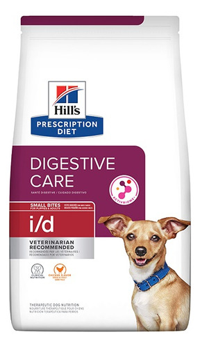 Hill's Prescription Diet Digestive Care I/d Alimento Para Perro De Raza Pequeña Sabor Pollo En Bolsa De 1.5kg