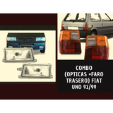 Kit Fiat® Duna Uno Optica + Faros Traseros  1992 / 2004