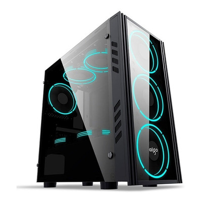 Gabinete Gamer Aigo Black Technology Mini Preto