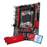 Kit Gamer Placa Mãe X99 Red Intel Xeon E5 2680 V4 32gb