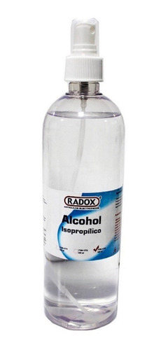 Alcohol Isopropílico Botella Con Atomizador 120 Ml