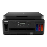 Impresora Portátil A Color Multifunción Canon Pixma G6010 Con Wifi Negra 100v/240v G6010