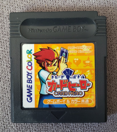 Card Hero (japonés) / Nintendo Gameboy Color // Game Boy