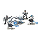 Mega Construx Halo Cryo Marines Fireteam Juego De Construcci