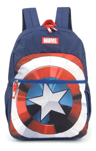 Mochila Capitao America Gd Az Luxcel Unidade