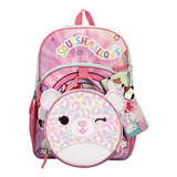 Squishmallows Michaela Cheetah Juego De Mochila De 5 Piezas