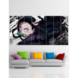 Cuadro Poliptico Nezuko Kimetsu No Yaiba Art Xxl 192x100cm