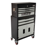 Caja Carro Herramientas 3 En 1 Impermeable Modular + Ruedas