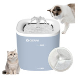 Bebedouro Fonte Pet Gato Cães Água Elétrico 1,8 L Com Filtro