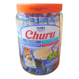 Inaba Churu Golosina Para Gatos Atún 50 Variedades 14g C/u