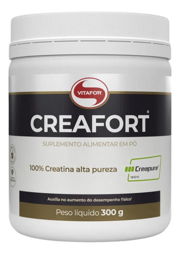 Creatina Creapure 100% Pura Creafort Vitafor + Performance