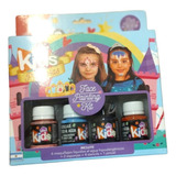 Kit Maquillaje Artistico Glow Kids Princesas (glk0001)