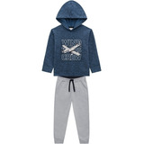 Conjunto Milon Infant Juvenil Masculin Moletom Invern 1 A 12