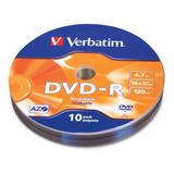 Disco Vírgen Verbatim Dvd - Dvd-r - 16x - 1 Disco - 950 /vc