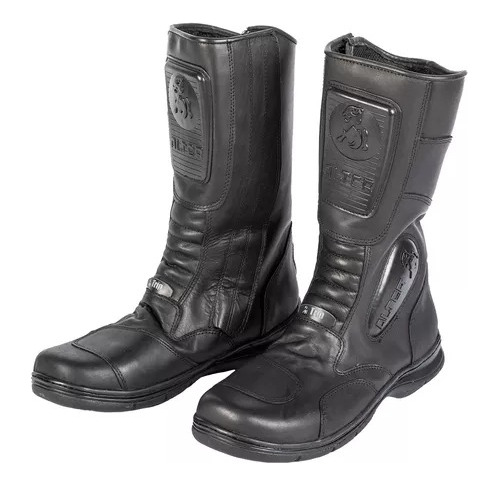 Botas Cuero Para Moto Alter Trip Protecciones Devotobikes