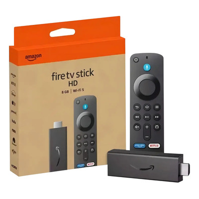 Amazon Fire Tv Stick Hd Streaming Media Player 8gb Color Negro Con Adaptador 110\u002F220 Volts | Envío gratis