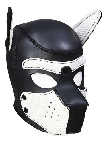 Máscaras De Festa Pup Puppy Play Dog Hood Máscara Acolchoada