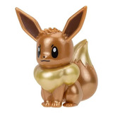 Figura Pokemon Eevee Metálico Collector Select 7cm Original