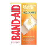 Band Aid Com Neosporin Extra Grande Com 8 Unidades Imp. Eua 