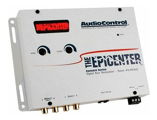 Reconstructor De Bajos Digital Audiocontrol Epicenter