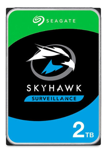 Hd Seagate Skyhawk Surveillance 2tb Sata Iii 7200rpm 64mb