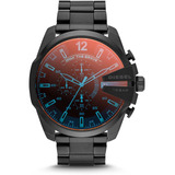 Reloj Diesel Mega Chief Para Hombres 59mm, Pulsera De Acero