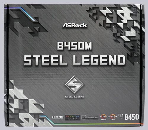 Motherboard Asrock B450 Steel Legend