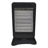 Estufa Infrarroja Giratoria De 4 Velas 1600 W Hmw-531 Color Negro