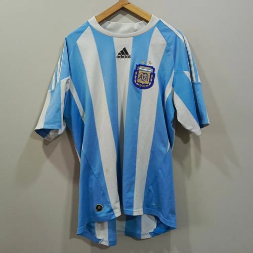 Camiseta Titular Selección Argentina Mundial 2010, Xl