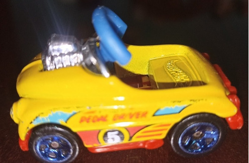 Hot Wheels Pedal Driver Edición 2014 Hecho En Indonesia 