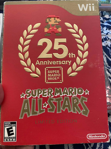 Super Mario All Stars 25 Anniversary Nintendo Wii