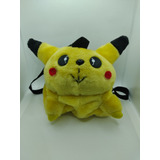 Mochila Peluche Pikachu Pokemon Vintage 1999