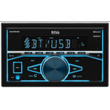 Stereo Boss Doble Din 470brgb Usb Bluetooth Mp3 Am Fm 50wx4