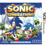 Jogo Sonic Generations Nintendo 3ds Original Frete Grátis