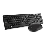 Kit Teclado E Mouse Sem Fio Dell Pro Km5221w Abnt2 Preto