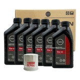 Kit Lubricacion Aceite Filtro Original Nissan 10w30 6 Litros