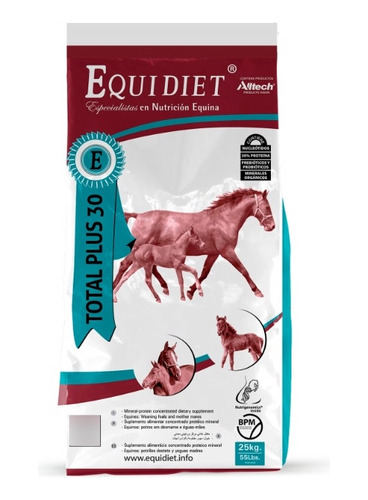 Suplemento Nutricional Balanceador, Equidiet Total Plus 30