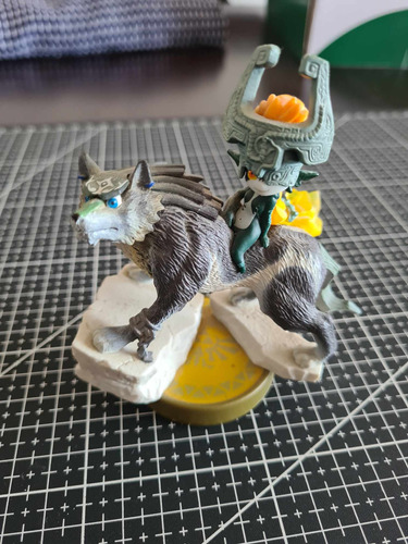 Amiibo Midna & Wolf Link Usado/como Nuevo