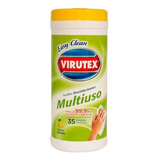 Toallas Húmedas Desinfectantes Multiuso  X35un Limón Virutex