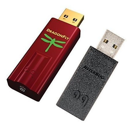 Audioquest Dragonfly Memoria Usb Dac Rojo Con Filtro De Ruid