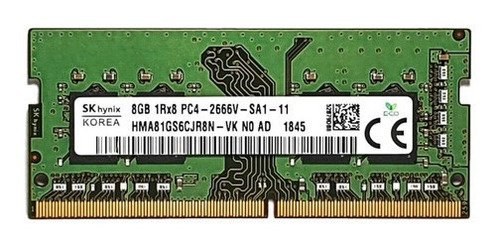 Memoria Ram Hynix 8gb (1x8gb) Pc4-2666v Para Portatil/mac
