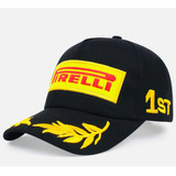 Gorra Pirelli Podio Fórmula 1 Negra Nueva F1